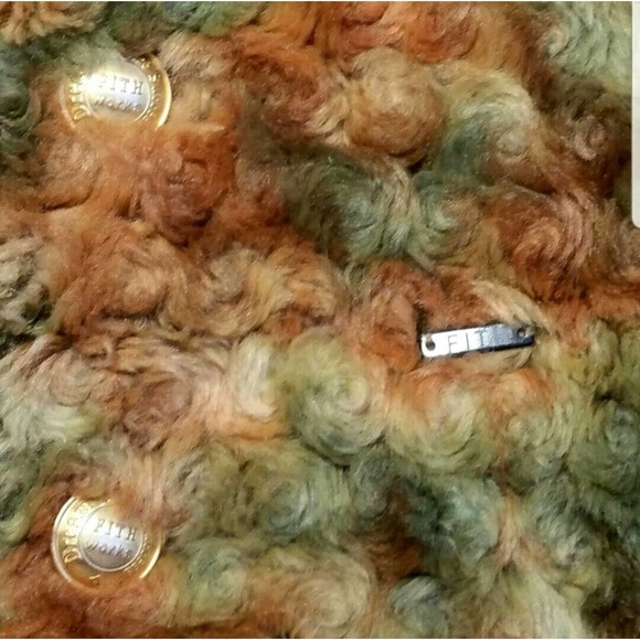 GIRL'S FITH JAPAN COZY & CHIC FAUX FUR HOODED JACKET SHORT COAT $320 130 8-9 yrs - Picture 5 of 12